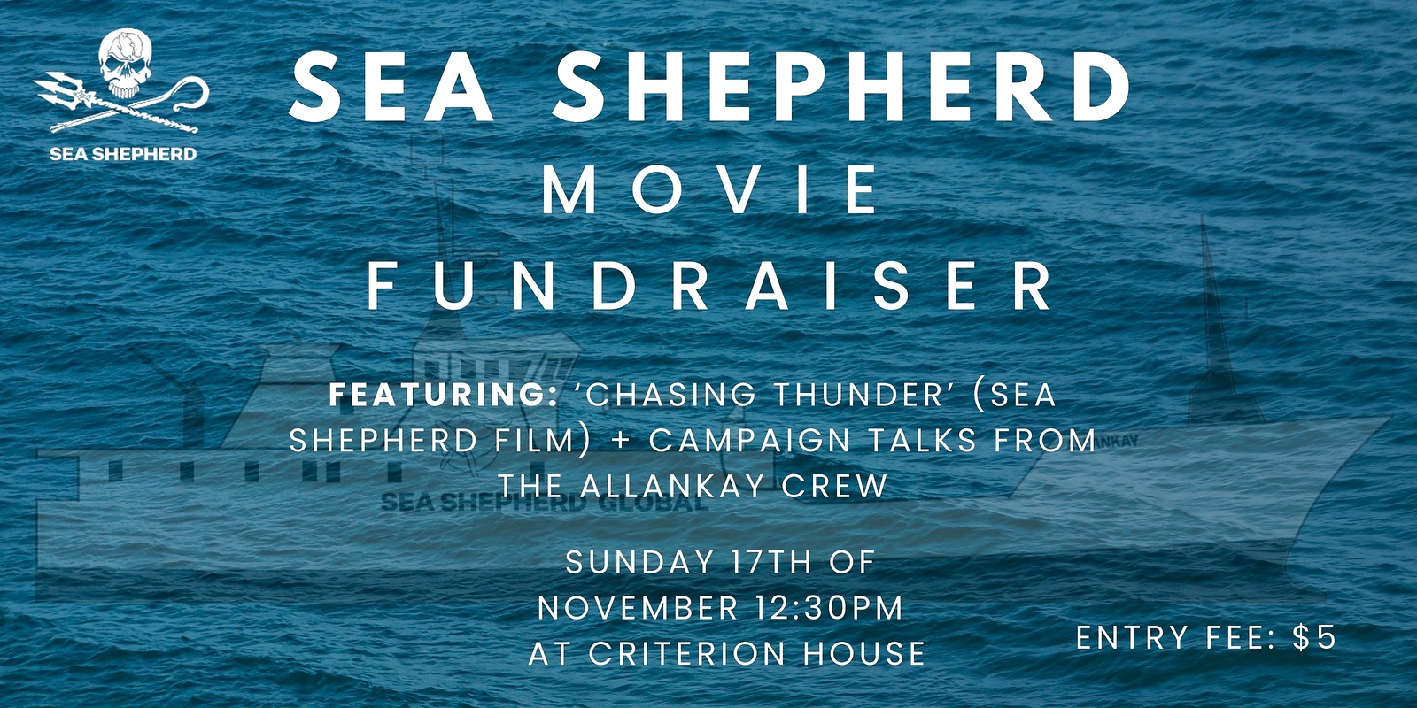 Banner image for Sea Shepherd Movie Fundraiser