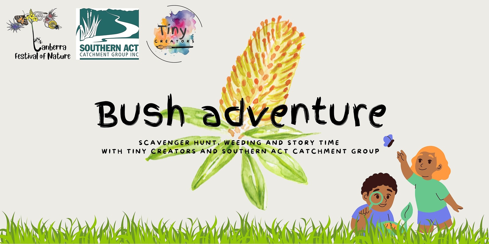 Banner image for A Bush Adventure with Tiny Creators and Southern ACT Catchment Group