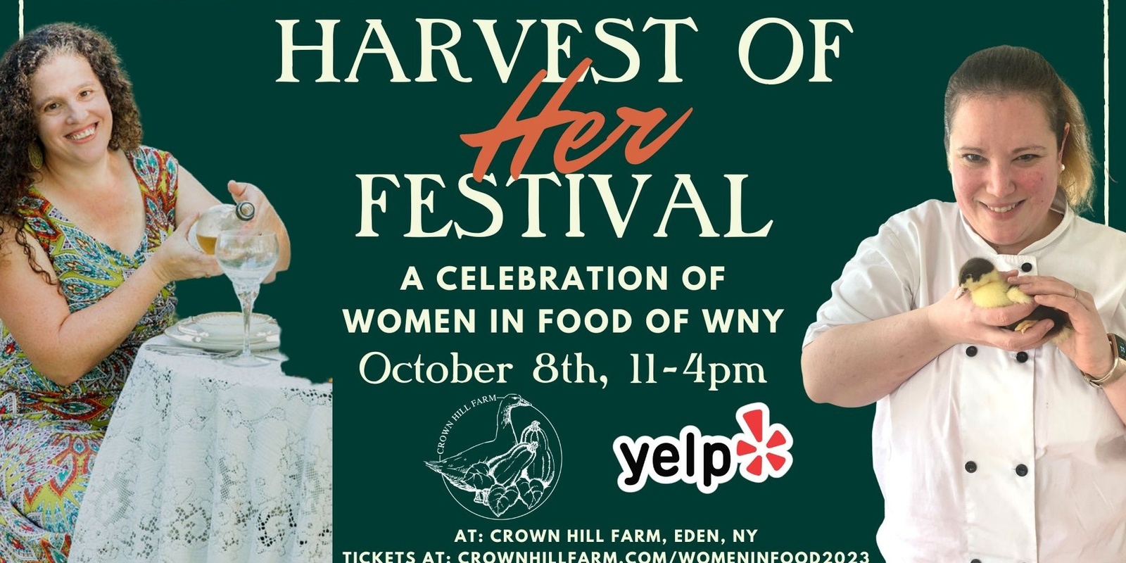 Banner image for Harvest of Her Festival:  A Celebration of Women in Food of WNY