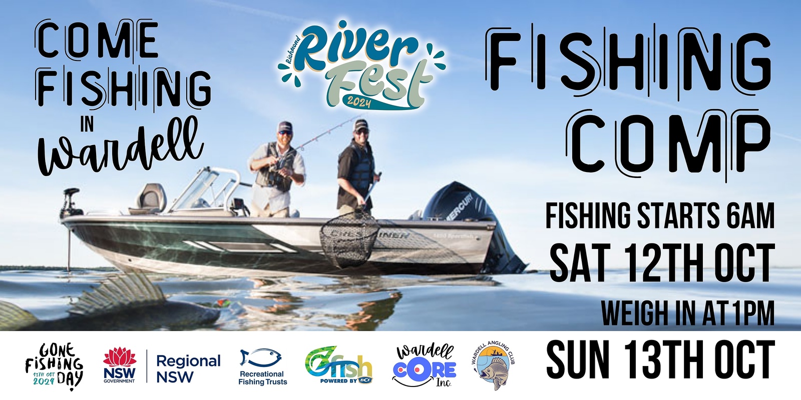 Banner image for Gone Fishing Day - Wardell Fishing Comp