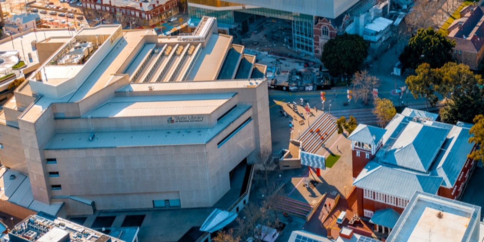 Perth Cultural Centre's banner