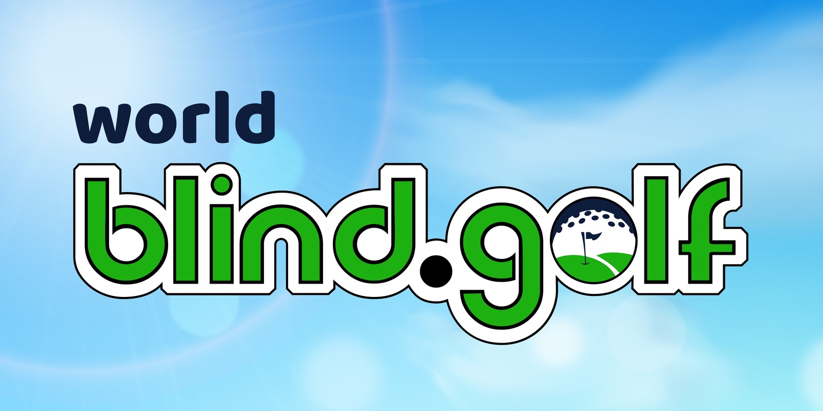 World Blind Golf's banner