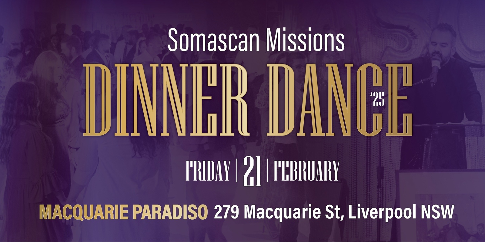 Banner image for Somascan Missions Dinner Dance 2025