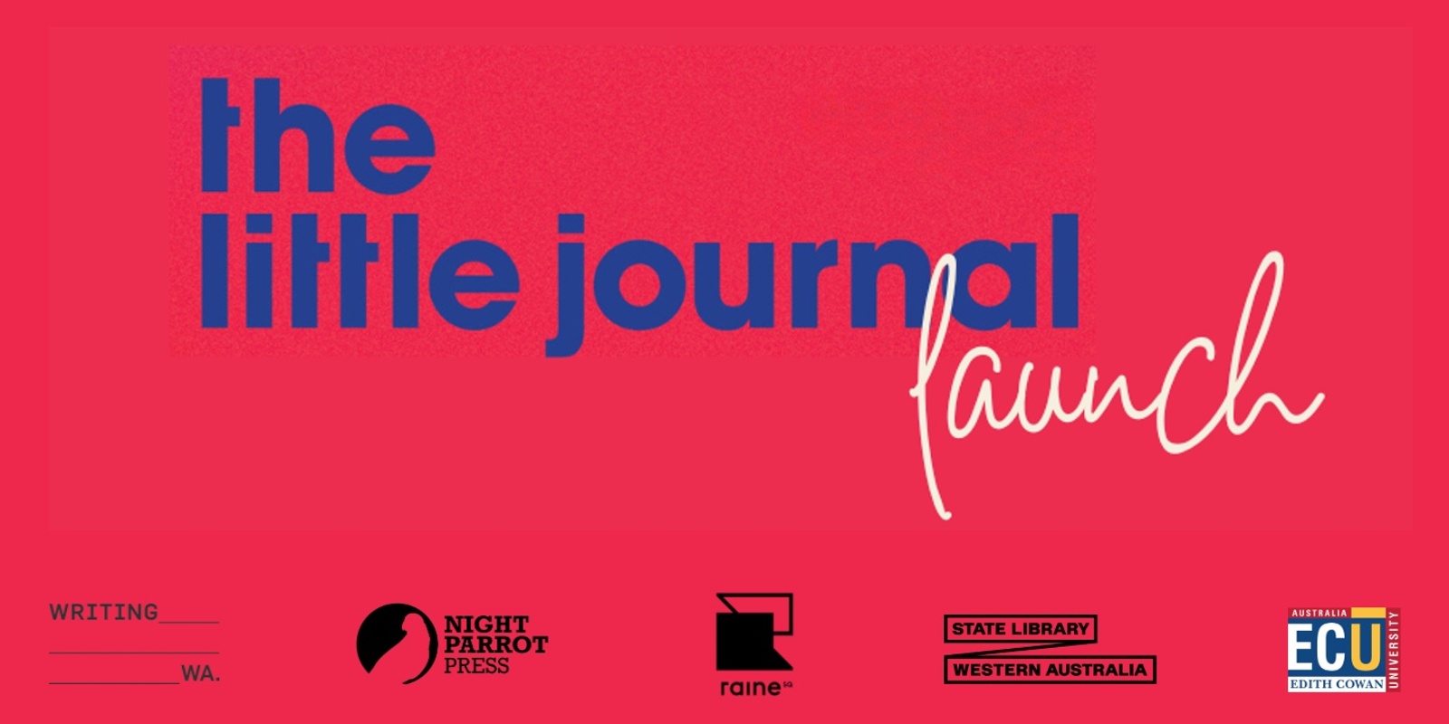 Banner image for the little journal Launch Party
