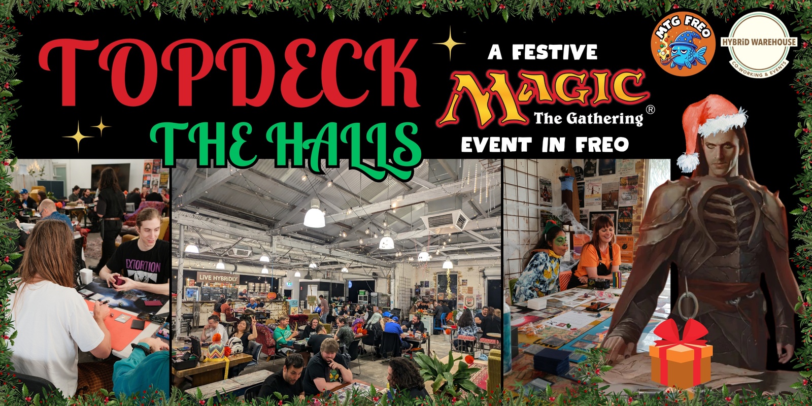 Banner image for Topdeck the Halls: A Festive MTG event in Freo