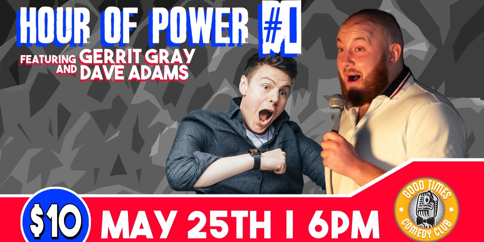 Banner image for Hour of Power #1 ft. Gerrit Gray and Dave Adams