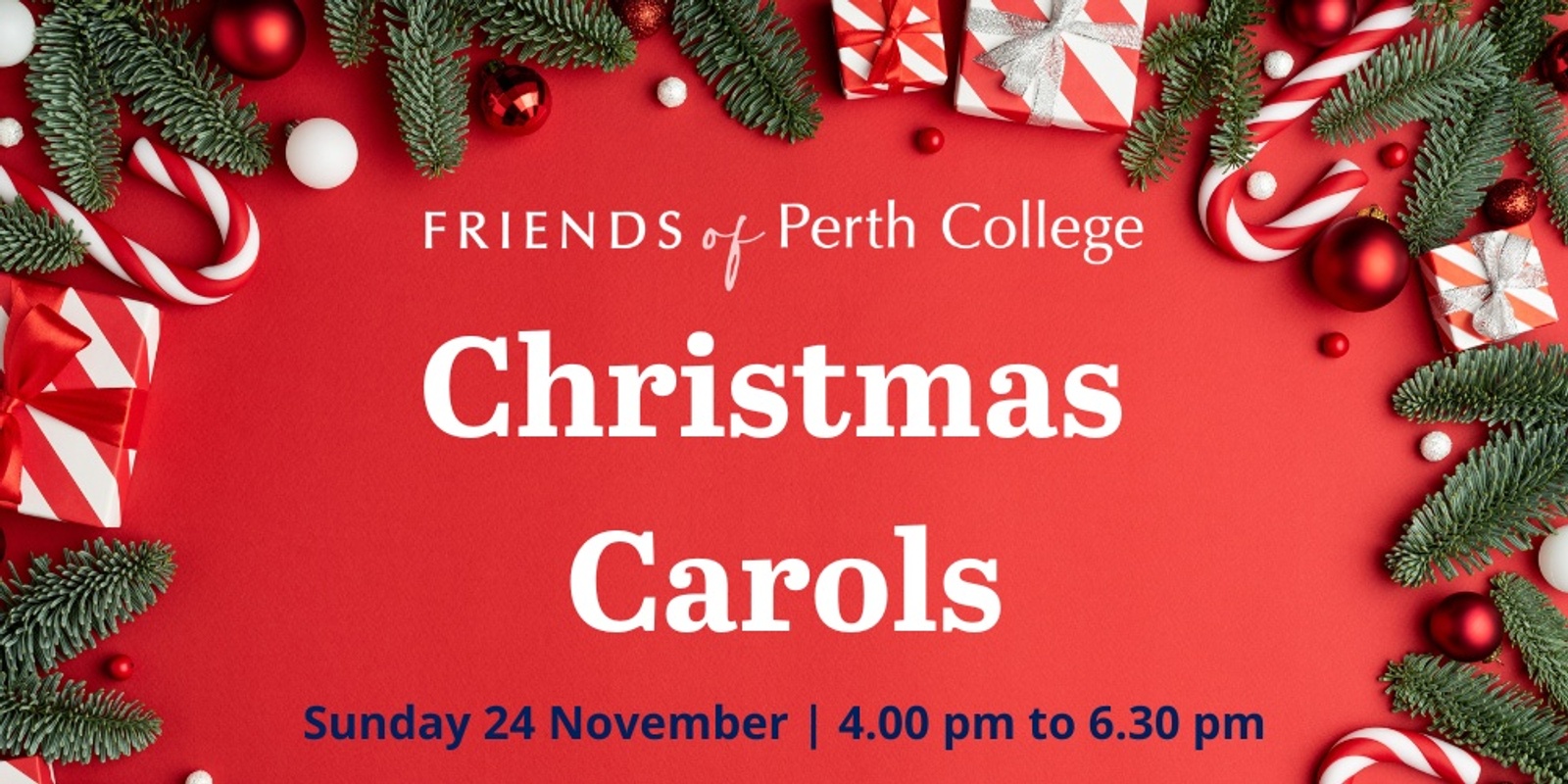 Banner image for Perth College | Friends of PC Christmas Carols