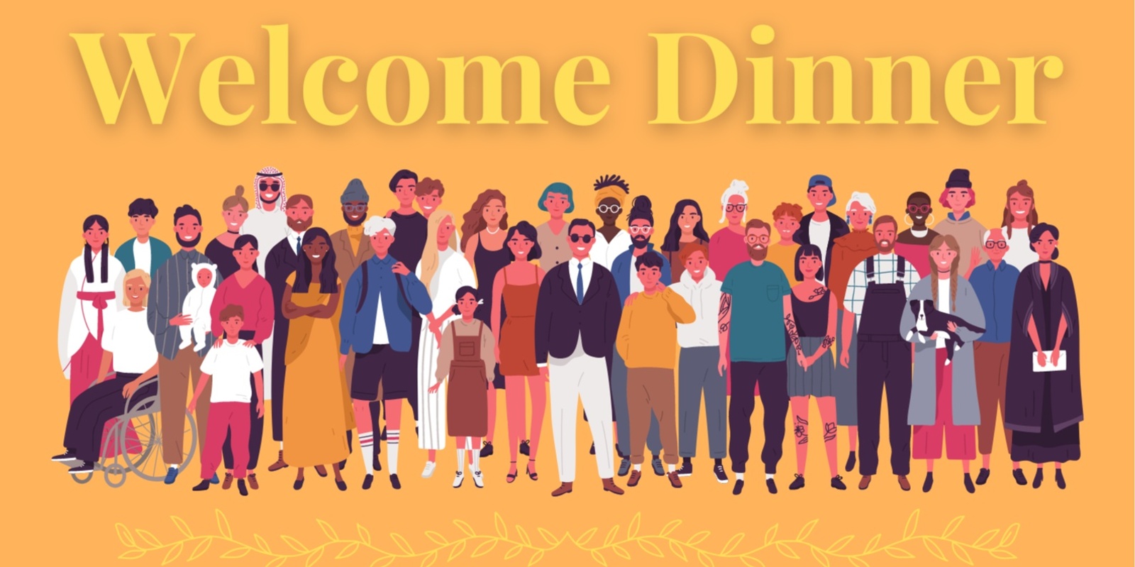 Banner image for Welcome Dinner at The Hut Community Centre