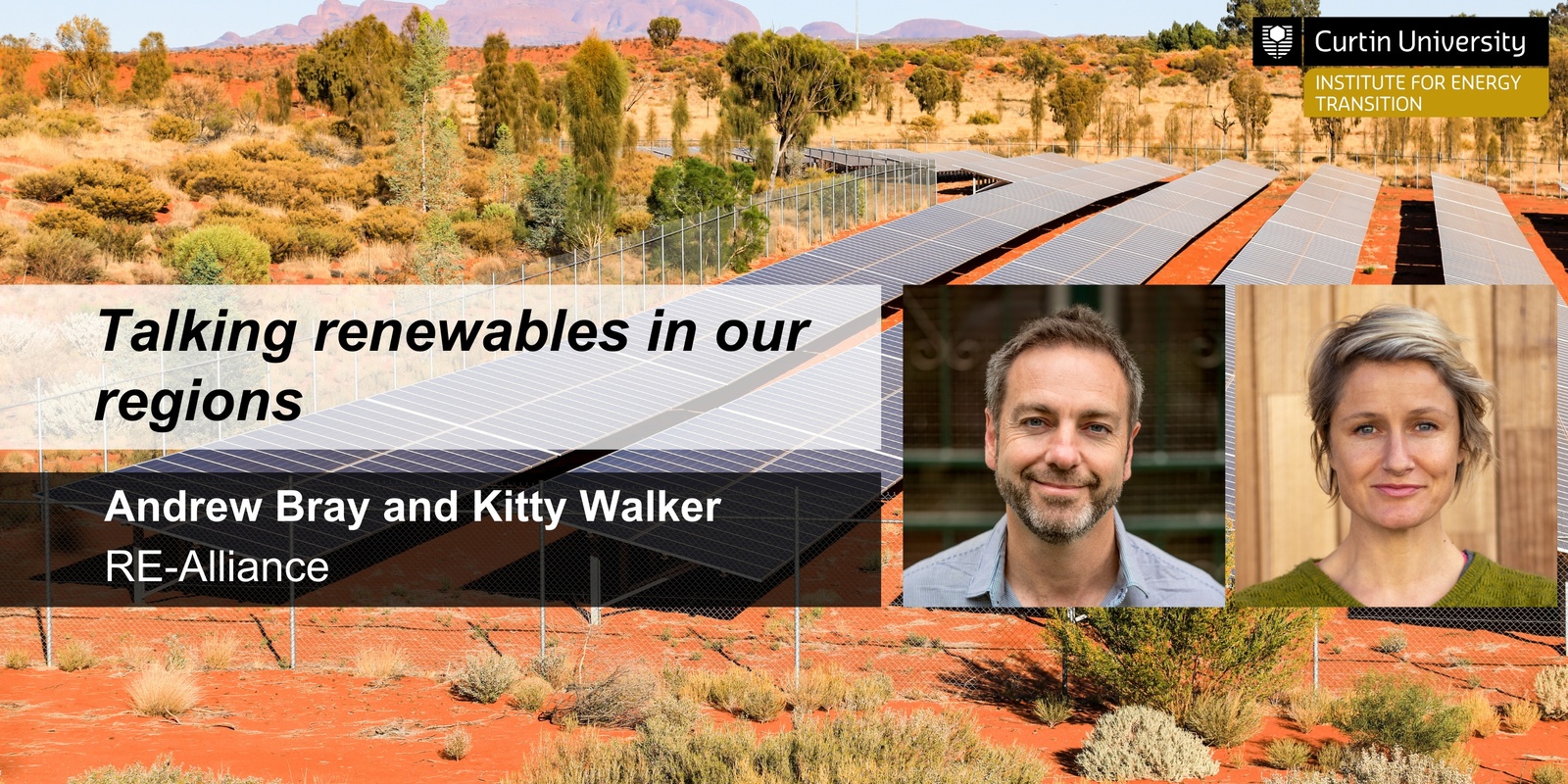 Banner image for Talking renewables in our regions with RE-Alliance