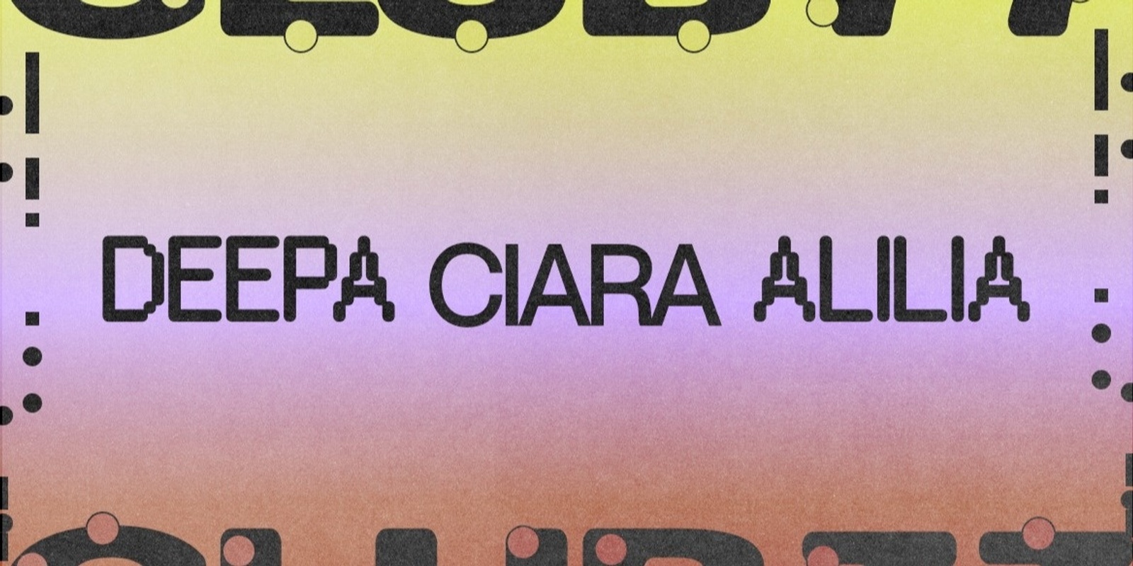 Banner image for Fridays at 77 w/ Deepa, Ciara & Alilia