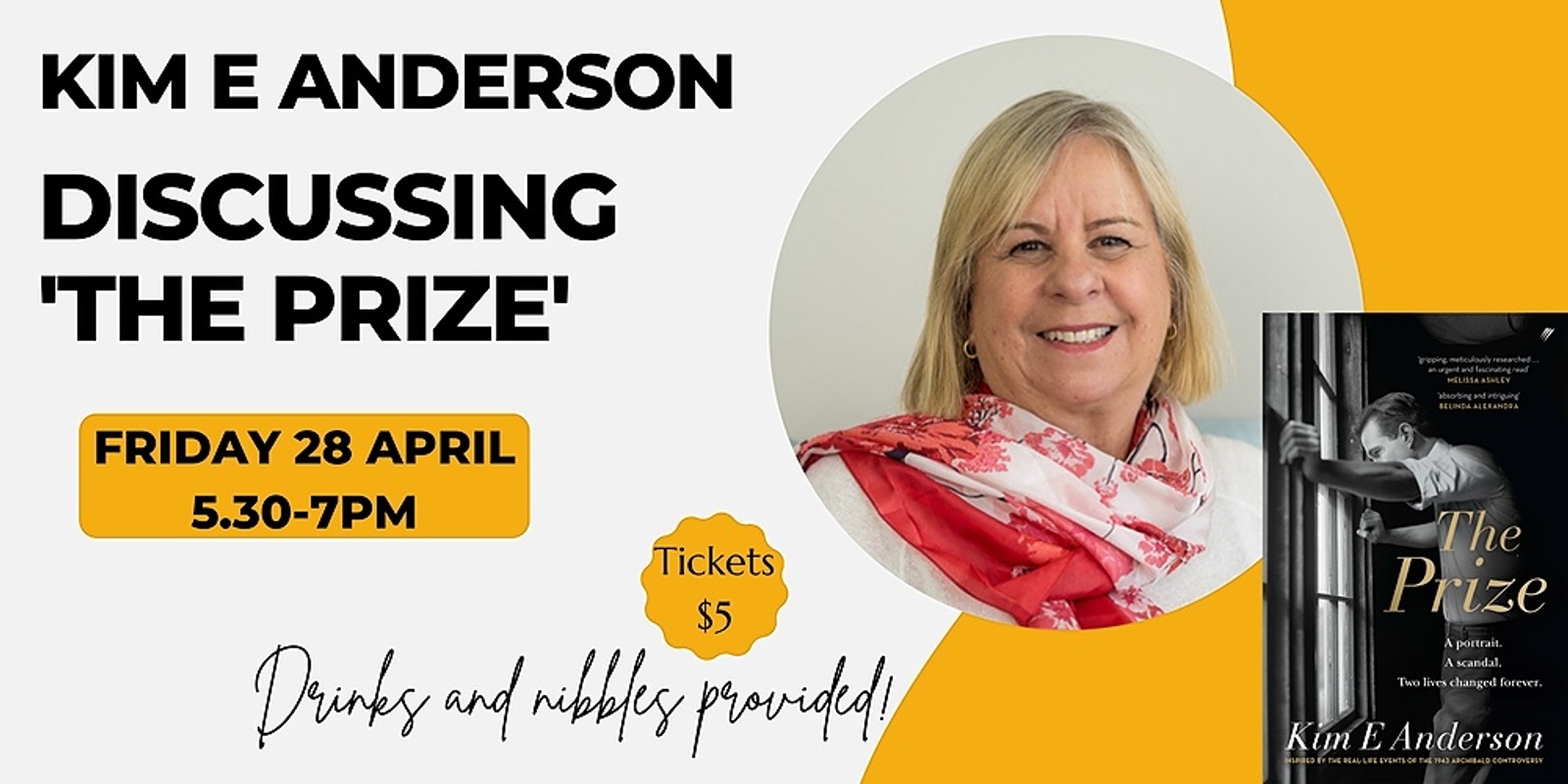 Discussing 'The Prize' with Kim E Anderson