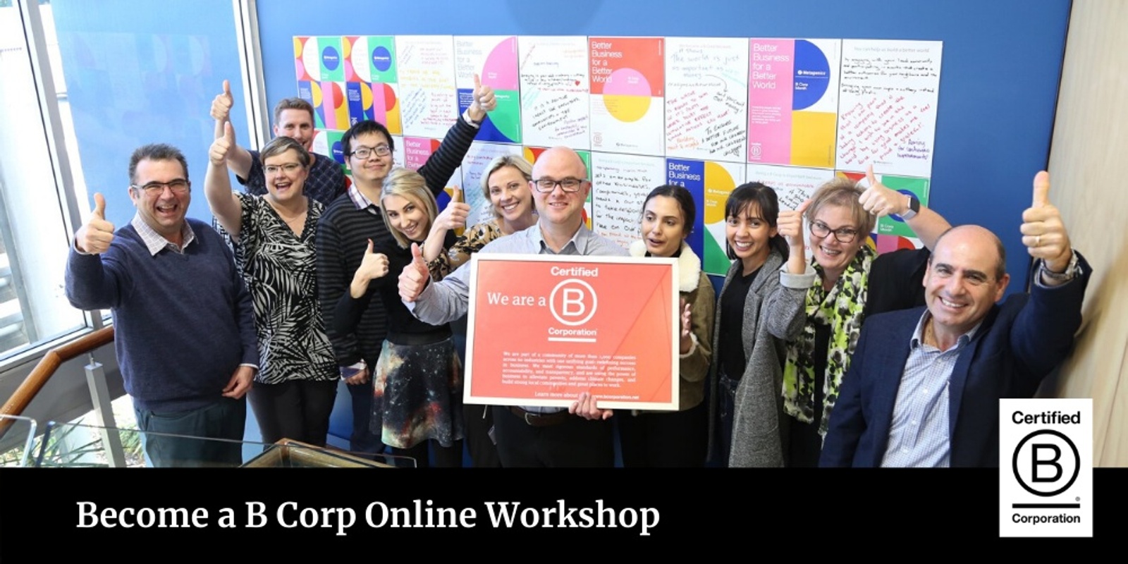 Banner image for Become a B Corp Online Workshop | 9 September & 23 September 2021