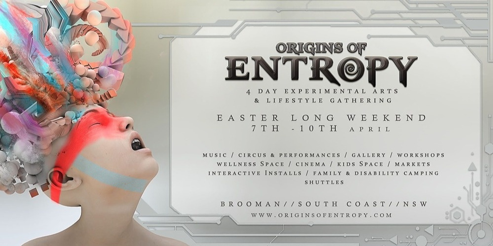 Banner image for Origins Of Entropy - Payment Plan Tickets