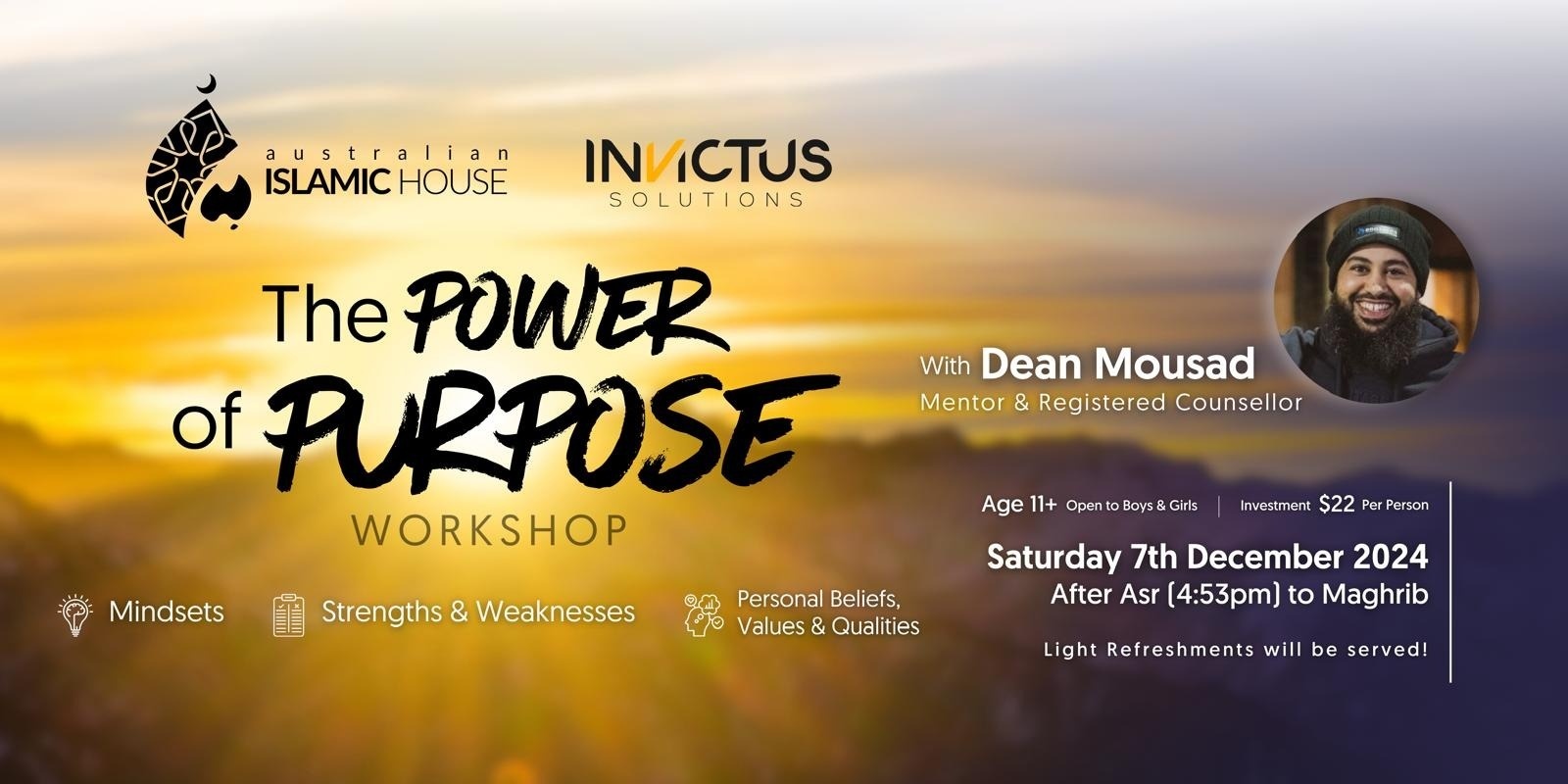 Banner image for The Power of Purpose Workshop