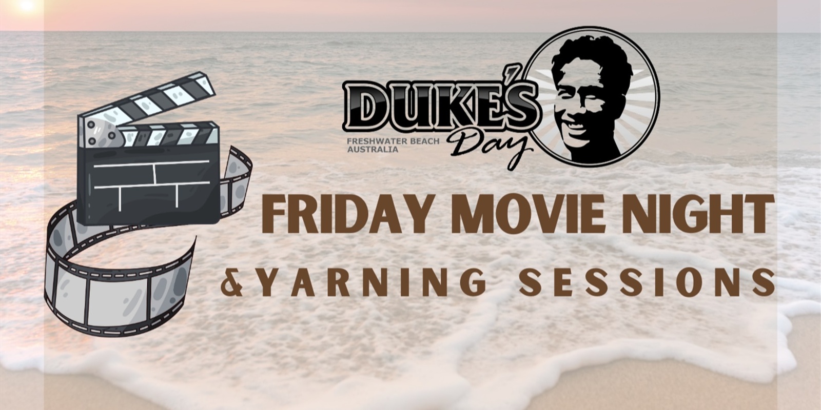 Banner image for Duke's Day Protect What You Love - Movie Night & Yarning Sessions