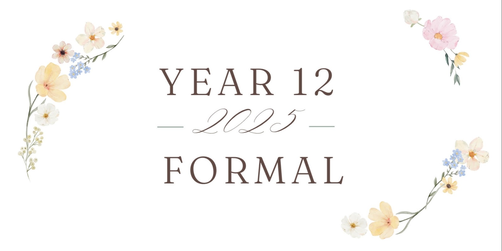 Banner image for Year 12 Formal 2025