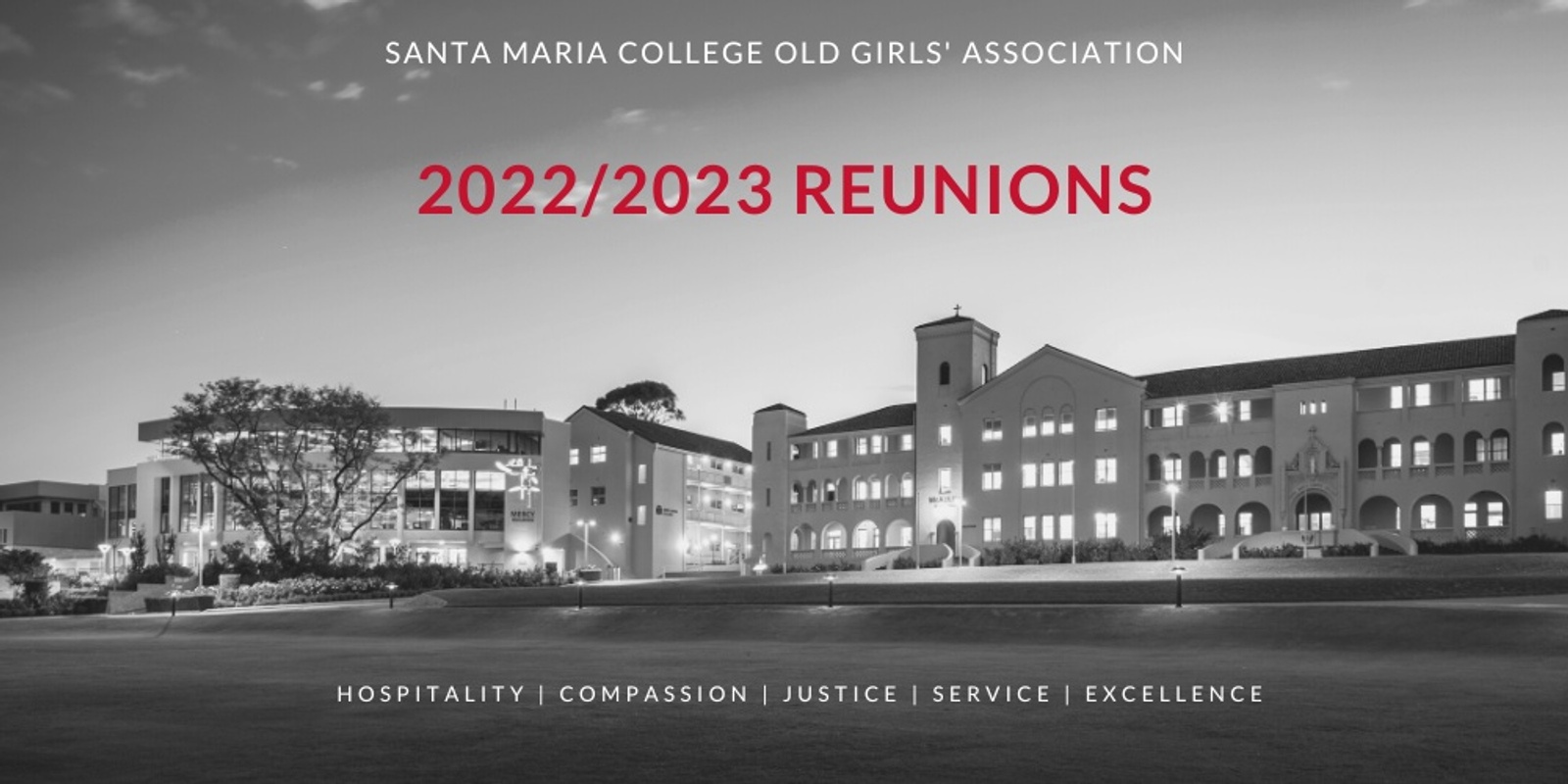 Banner image for 2022/2023 Old Girls' Association Reunions