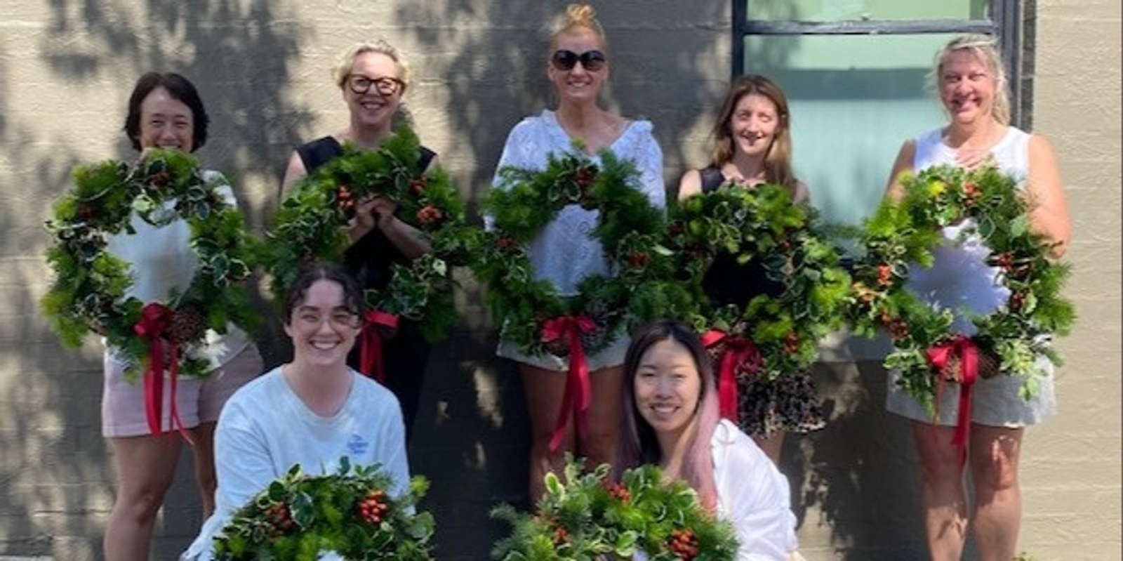 Banner image for Flower Arranging: Festive Wreath Making Workshop