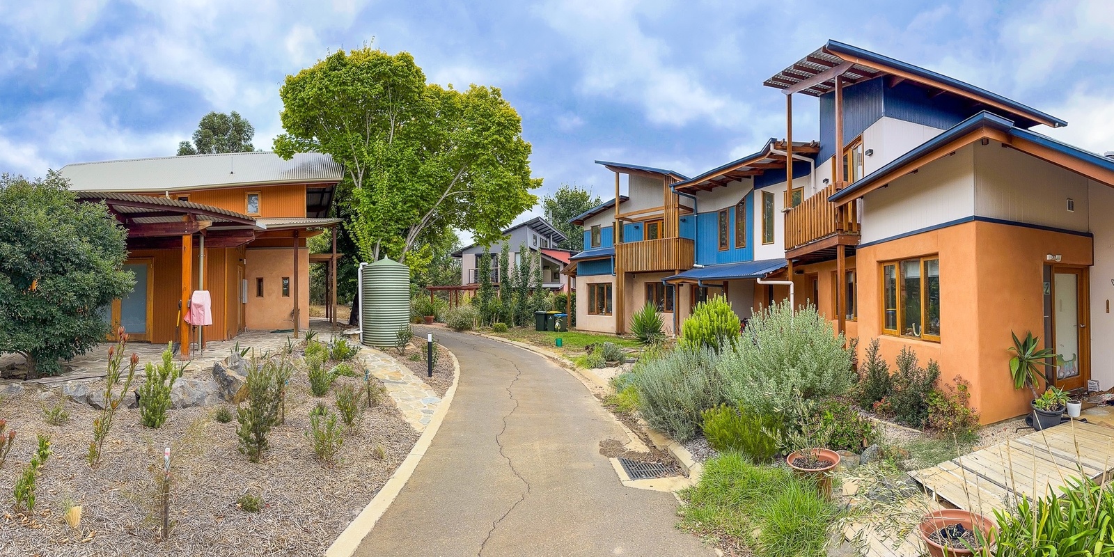 Banner image for Sustainable House Day 2024 : Tour Miller’s Corner Ecovillage in Mount Barker