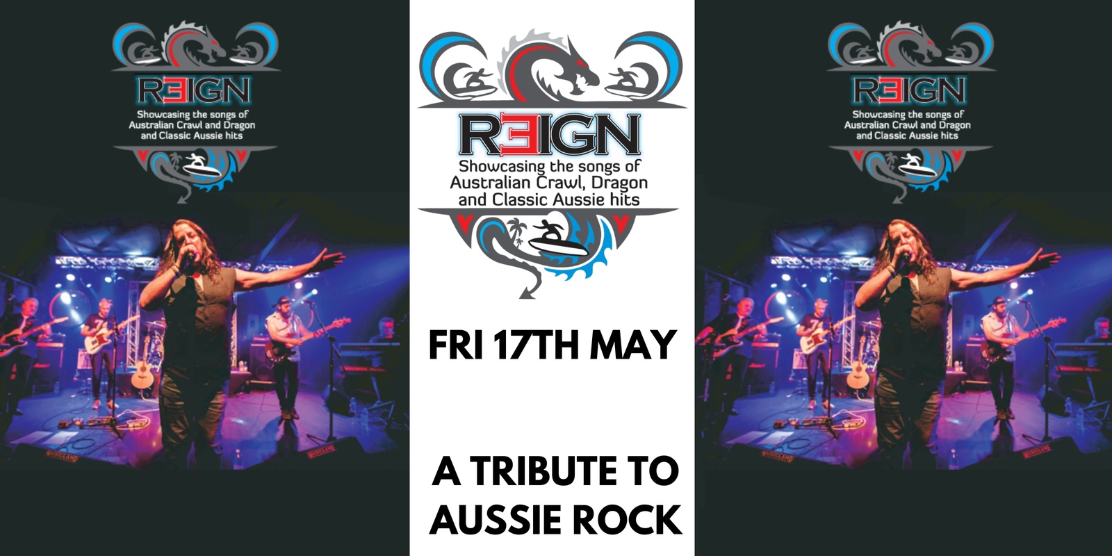 Banner image for REIGN a tribute to aussie rock Golden Vine