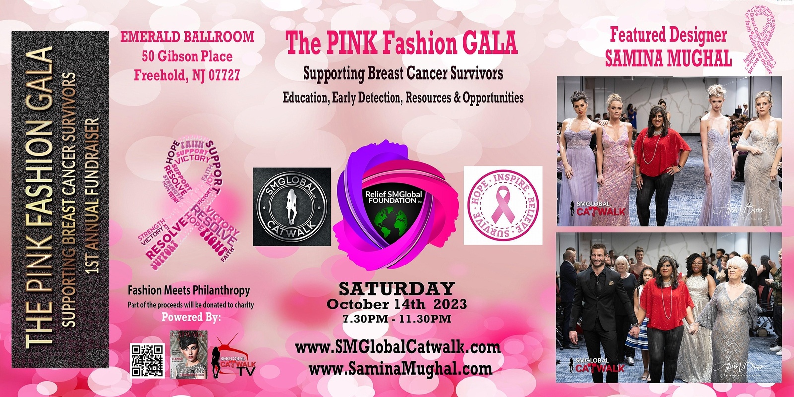 Banner image for The PINK Fashion GALA – Saturday October 14th, 2023