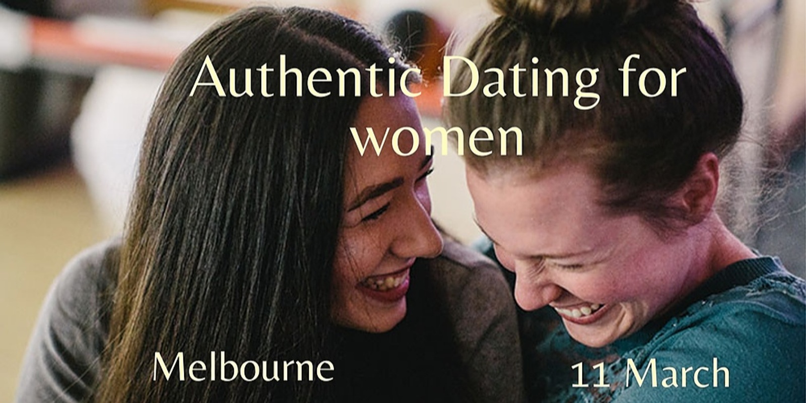 Banner image for Authentic Dating for women* Melbourne