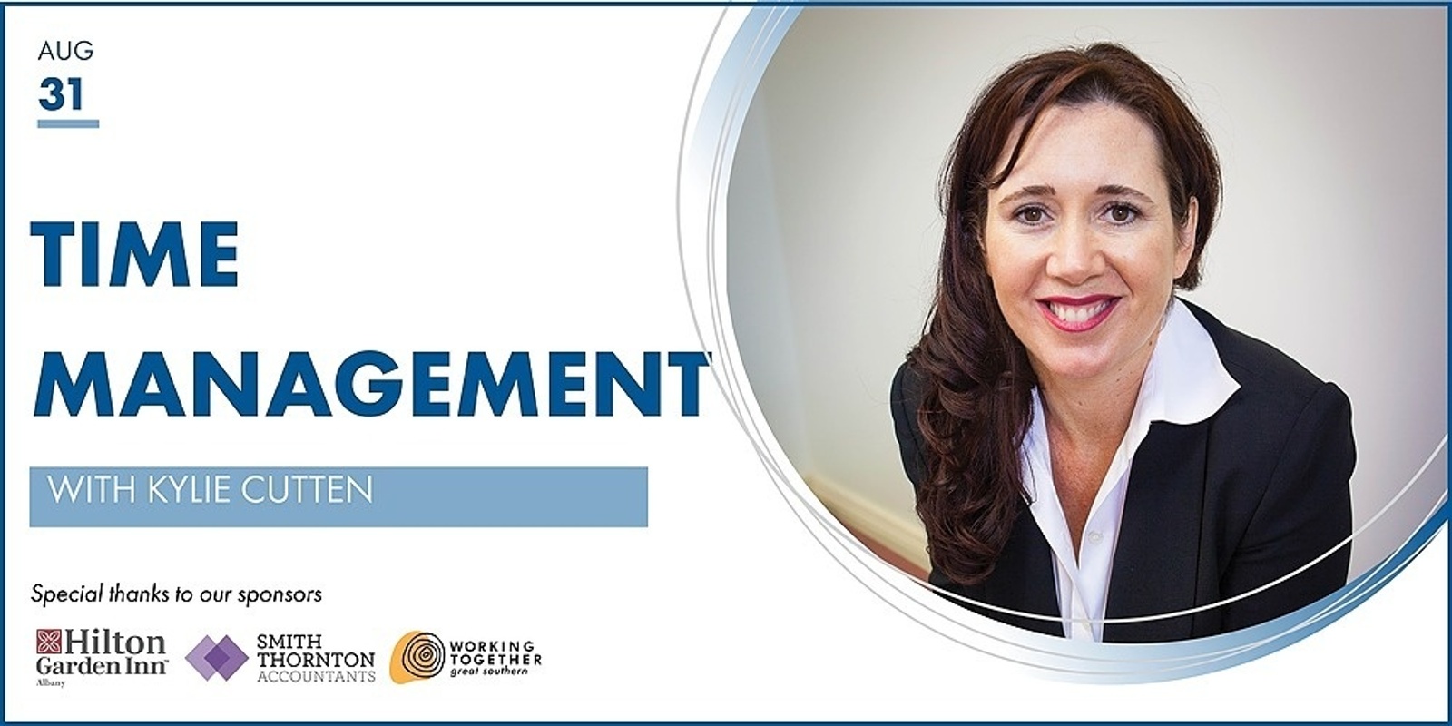 Banner image for Time Management with Kylie Cutten