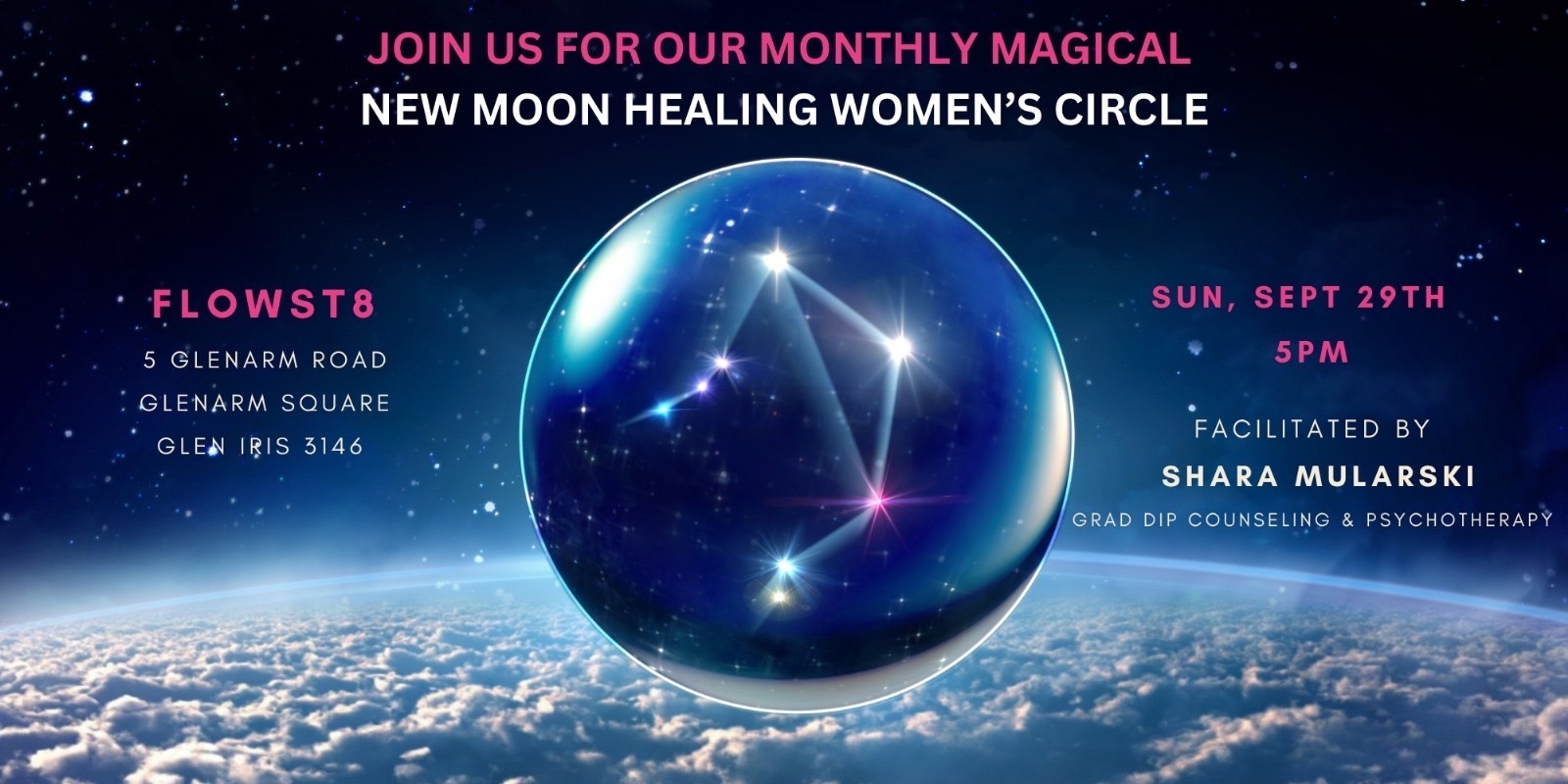 Banner image for Monthly New Moon Women’s Circle 