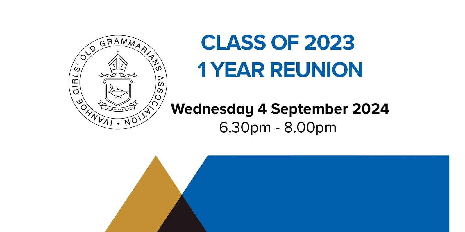 Banner image for Class of 2023 Reunion hosted by IGOGA