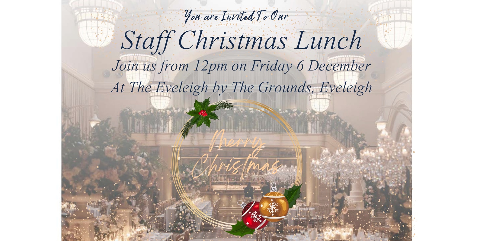 Banner image for 2024 Wenona Staff Christmas Lunch 