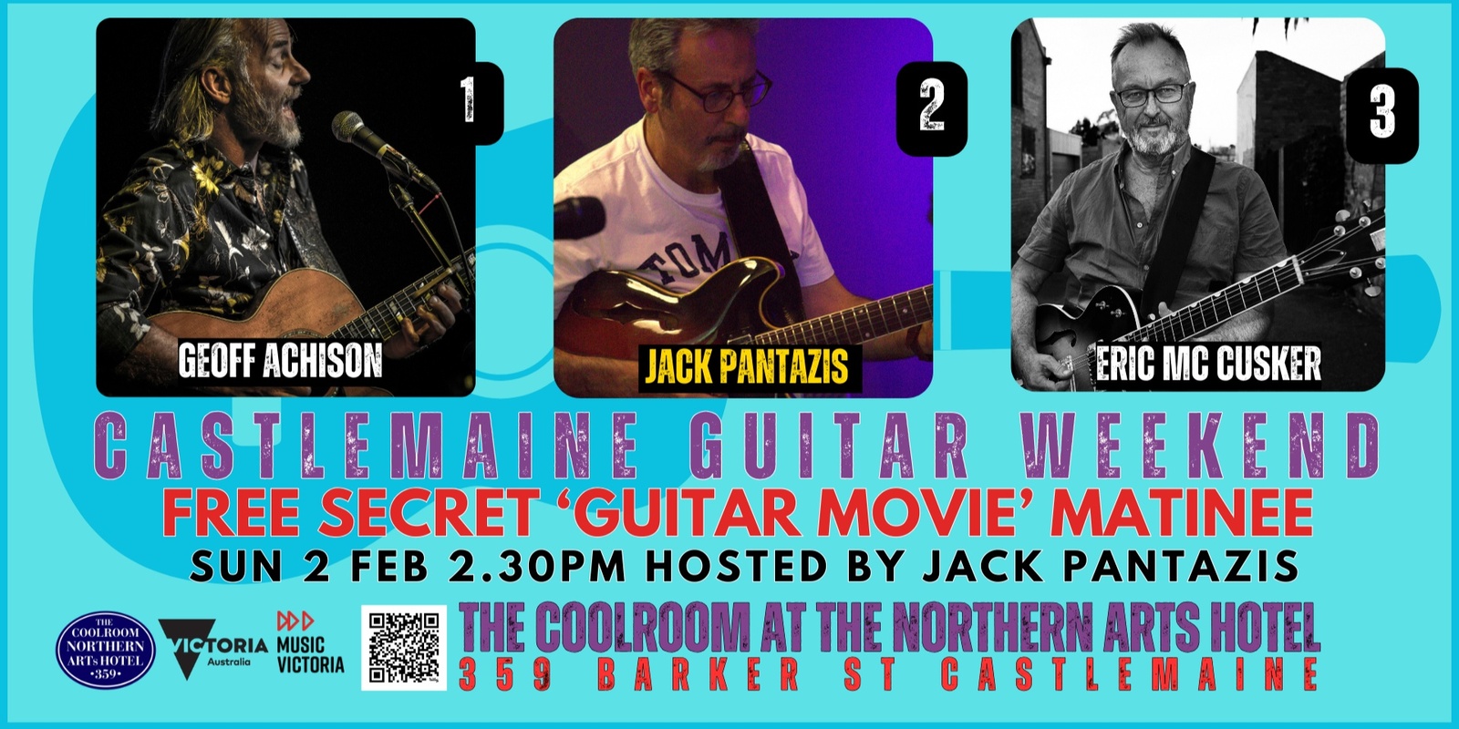 Banner image for Free Secret 'Guitar Movie' Matinee with Jack Pantazis