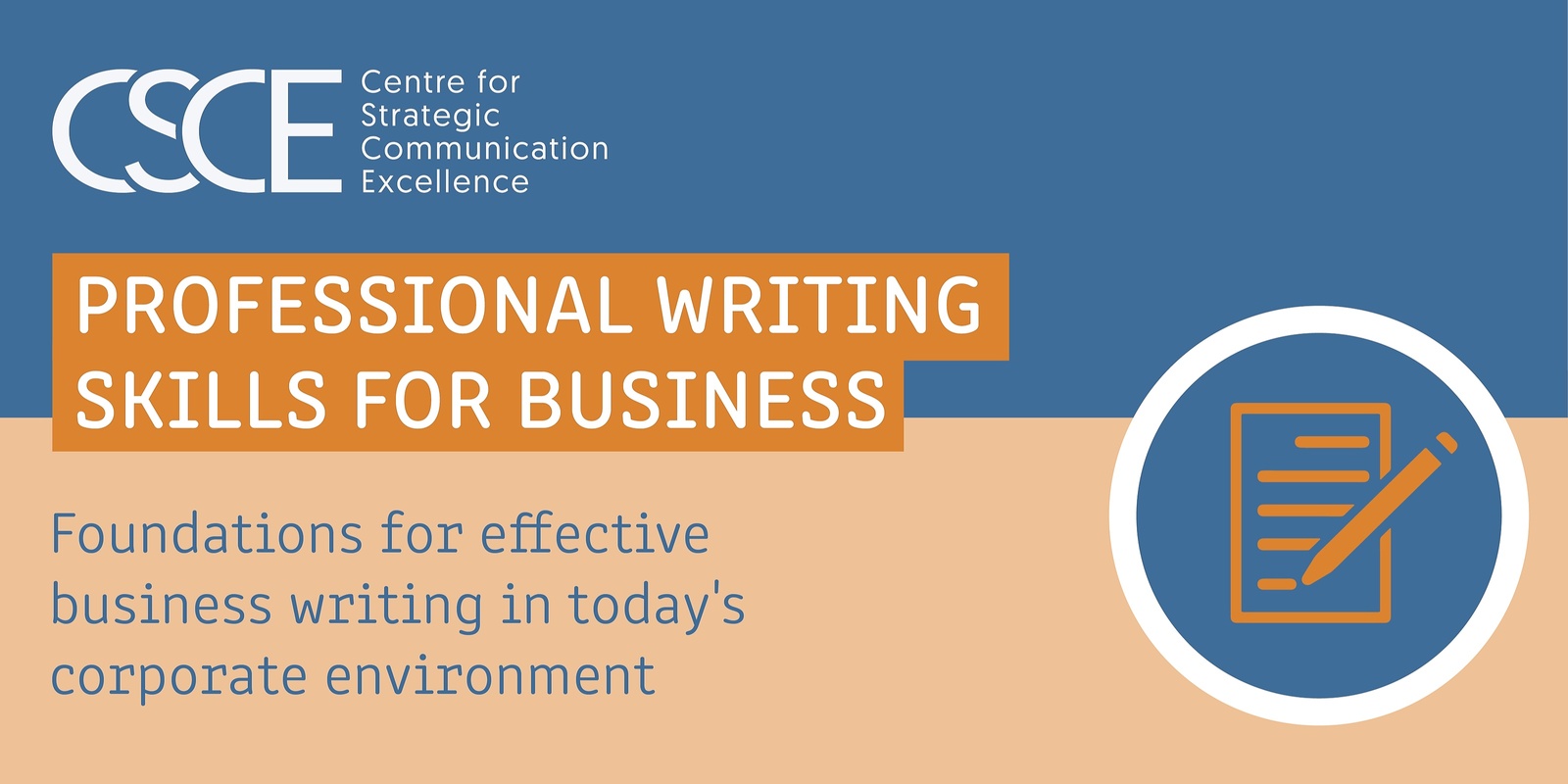 Banner image for Professional Writing Skills For Business  - Virtual