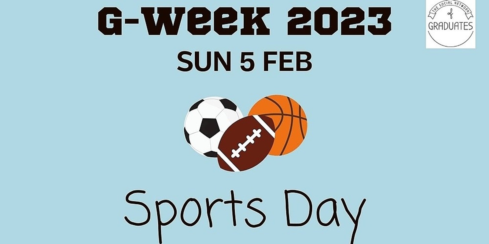 Banner image for G-Week 2023: Sports Day
