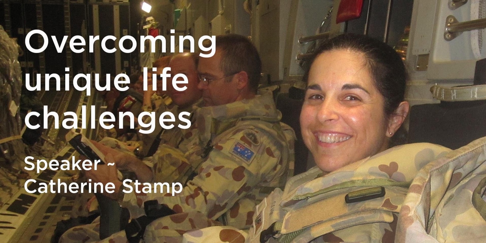 Banner image for Breakfast with Catherine Stamp - Overcoming Unique Life Challenges