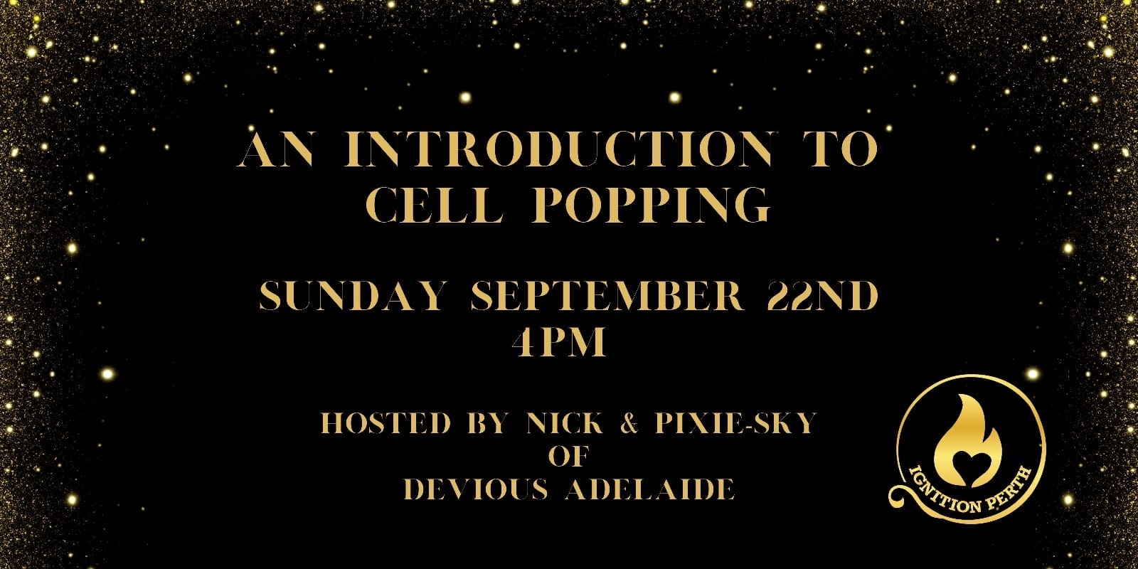 Banner image for Devious Adelaide presents: Intro to Cell Popping