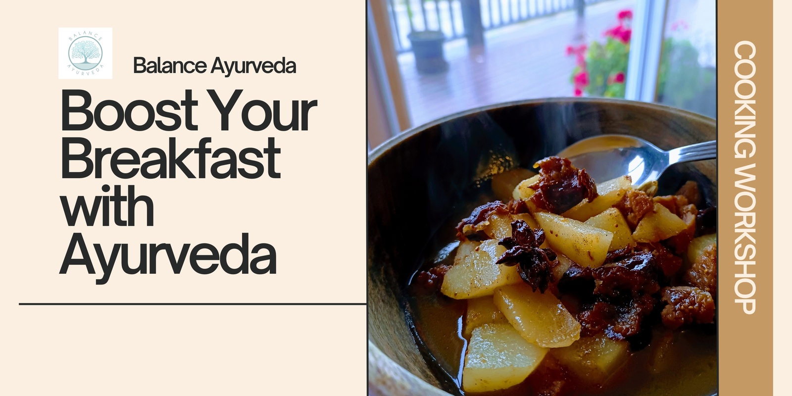 Banner image for Boost Your Breakfast with Ayurveda - take two!