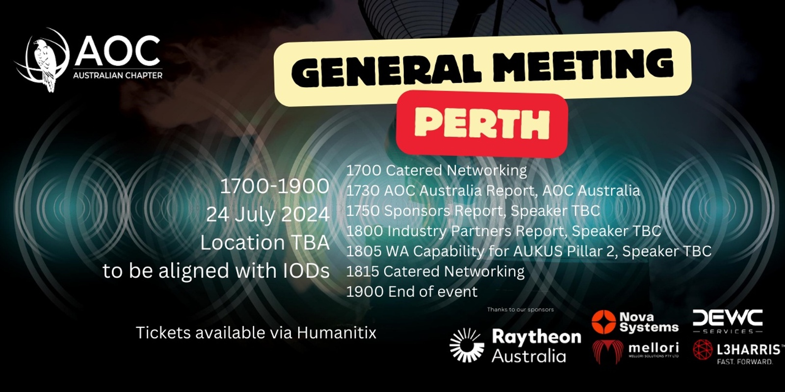 Banner image for AOC Australia General Meeting - Perth