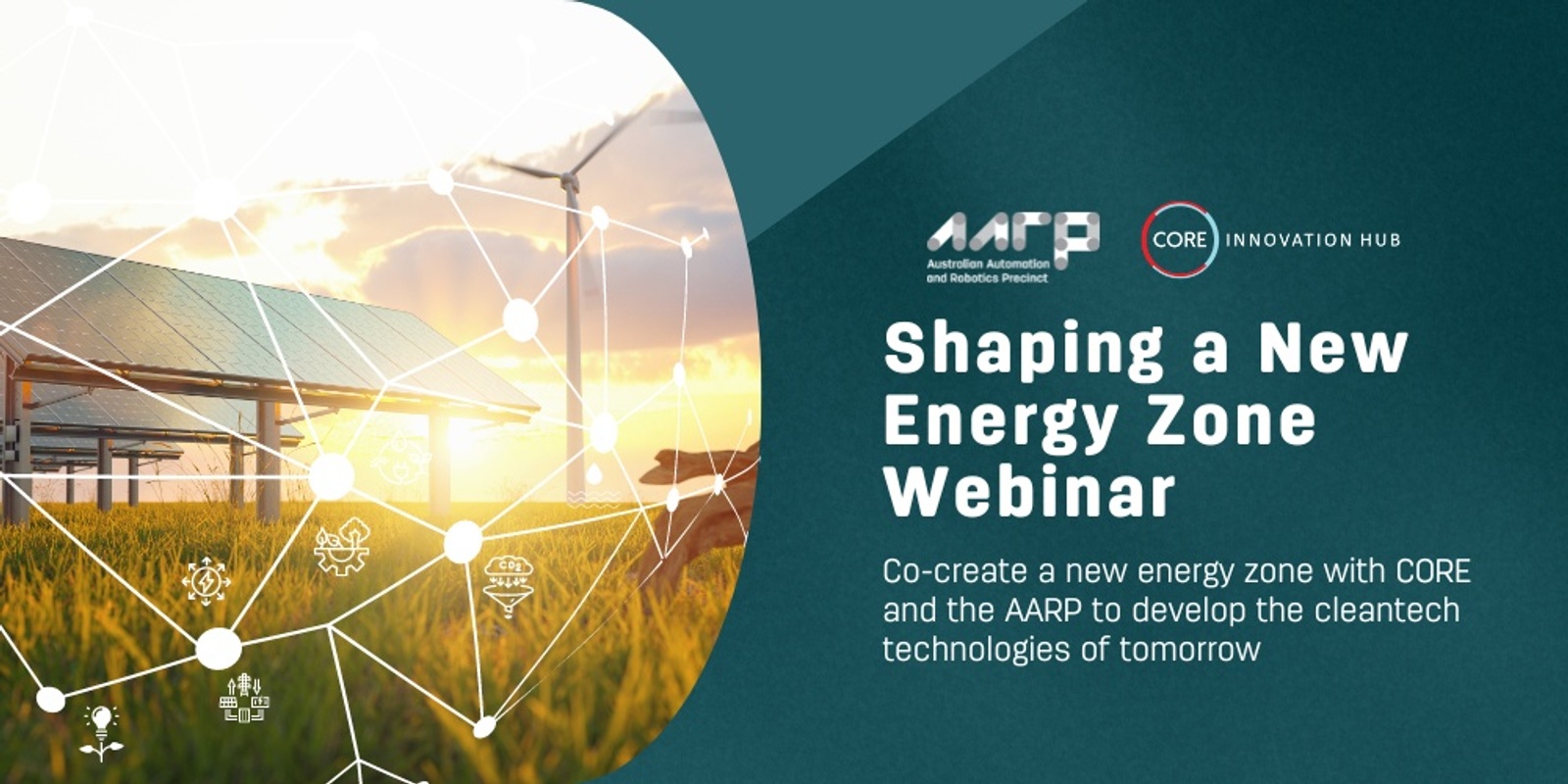 Banner image for Build a New Energy Zone Webinar with AARP & CORE