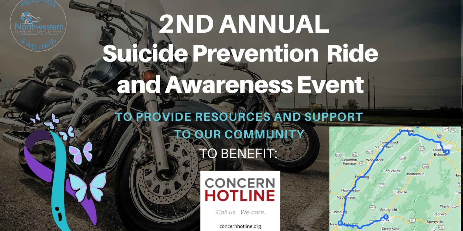 Banner image for Suicide Prevention Ride and Awareness Event