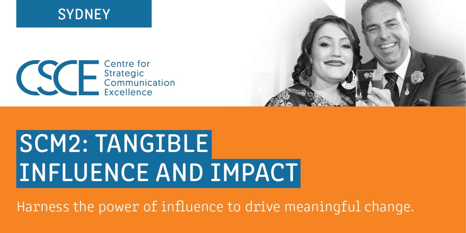 Banner image for SCM2: Tangible Influence and Impact (Sydney)