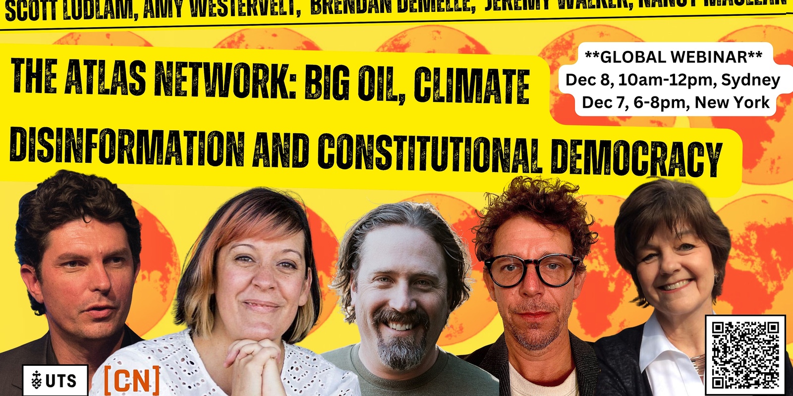 Banner image for The Atlas Network: Big Oil, Climate Disinformation and Constitutional Democracy 