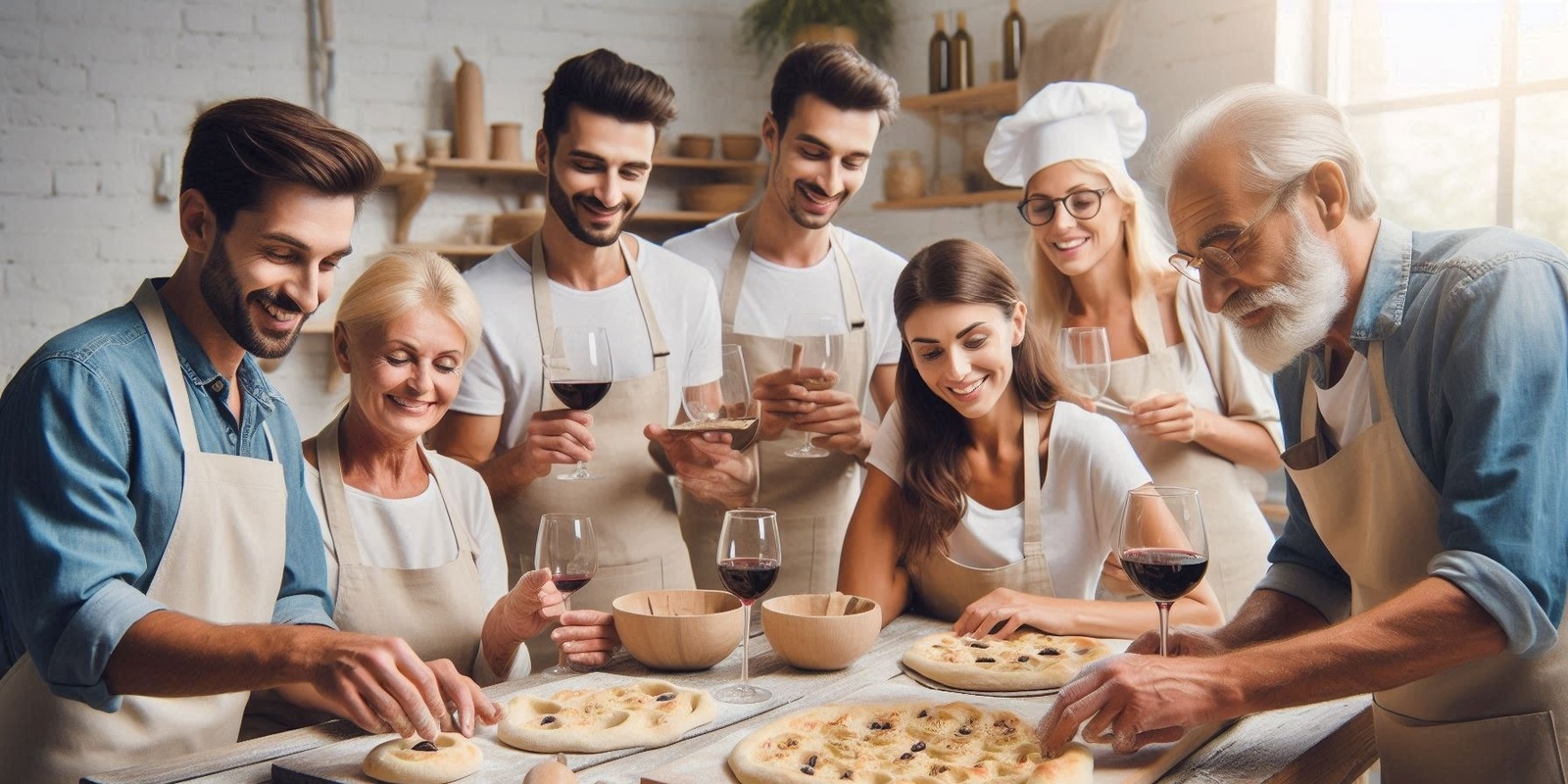 Banner image for Decorative Focaccia Workshop at La Levainière in the District Wine Village