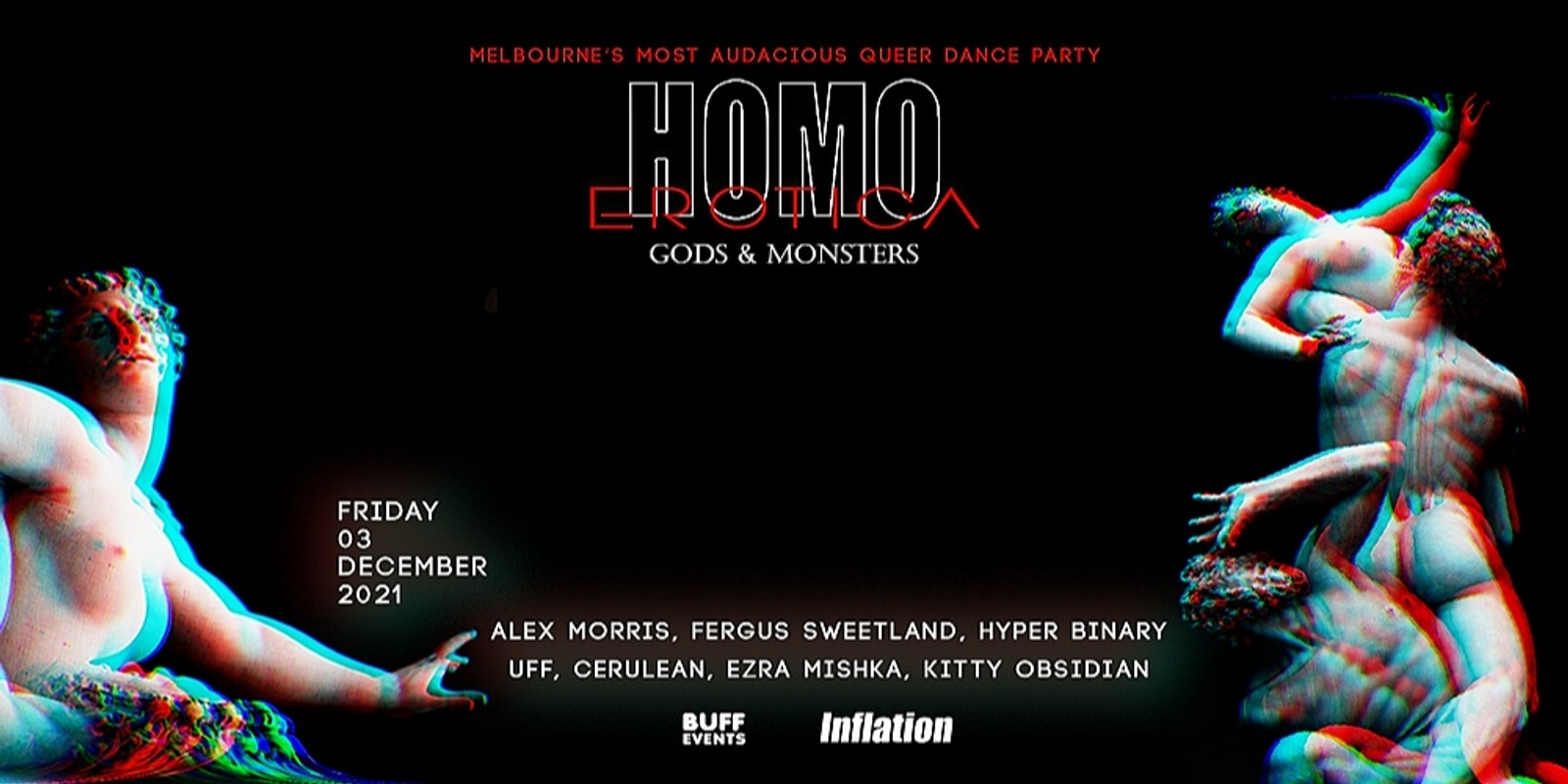Banner image for HOMO EROTICA - Gods & Monsters