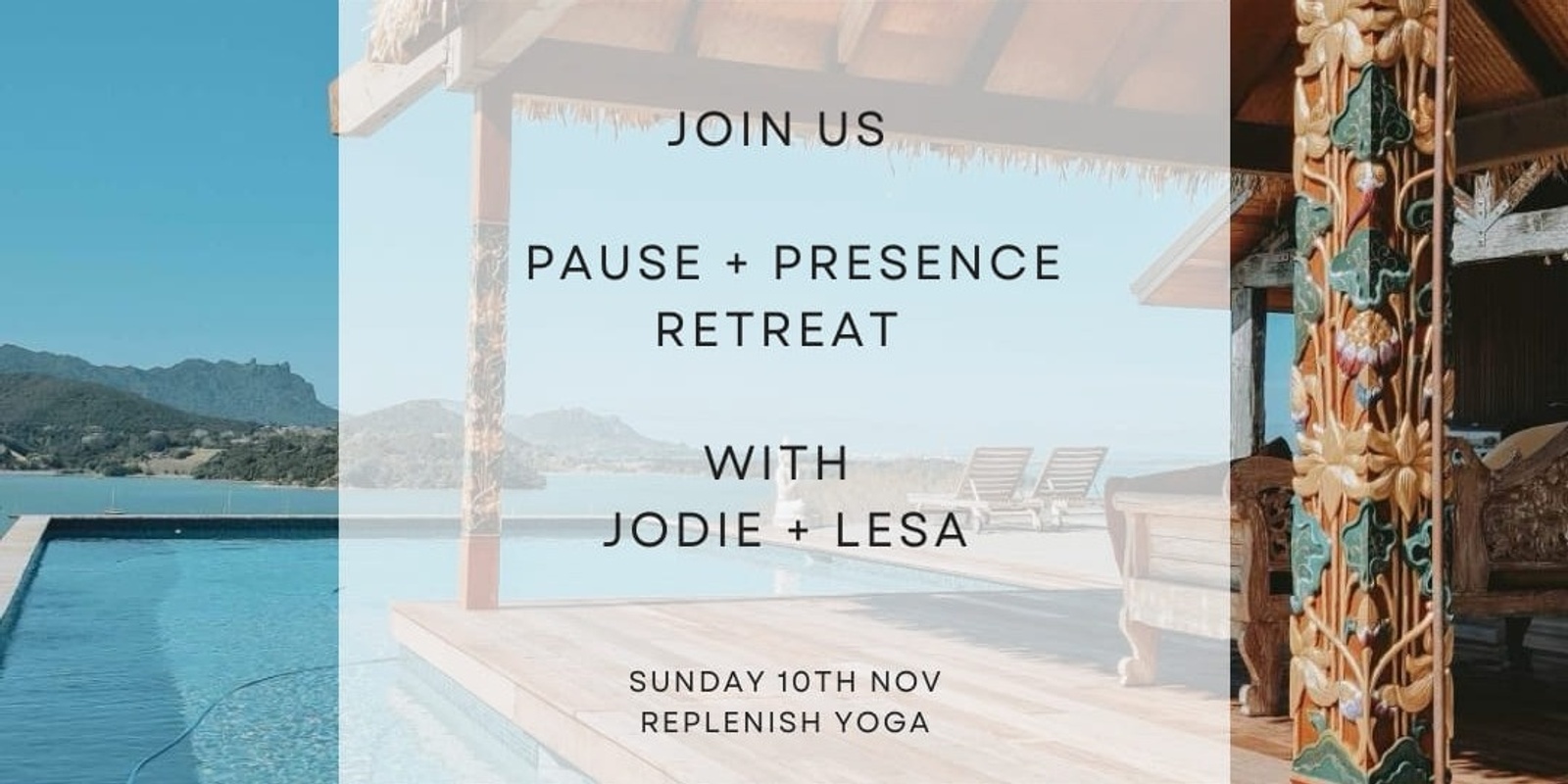 Banner image for Pause + Presence Retreat