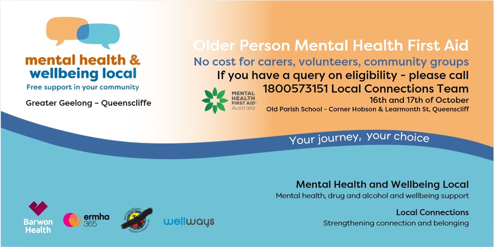 Banner image for Mental Health First Aid for the Older Person