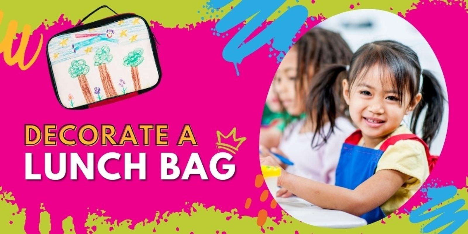 Banner image for School Holiday Fun Factory | DIY Lunch Cooler Bags