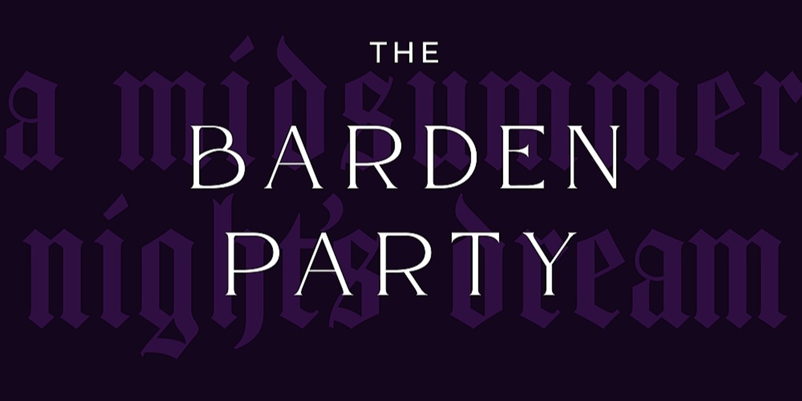 Banner image for The Barden Party