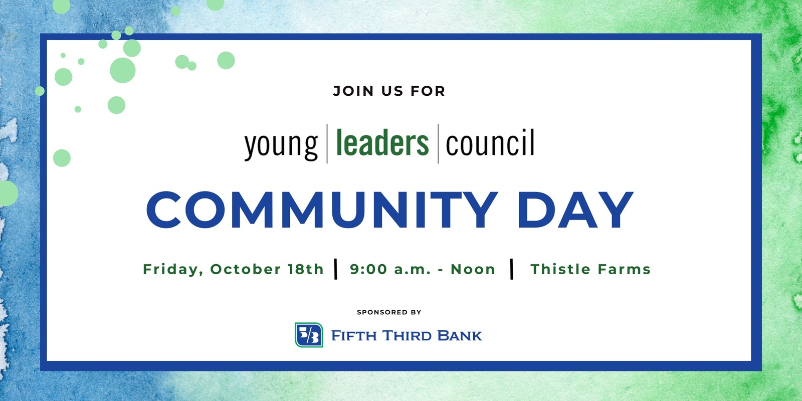 Banner image for Young Leaders Council Community Day 2024