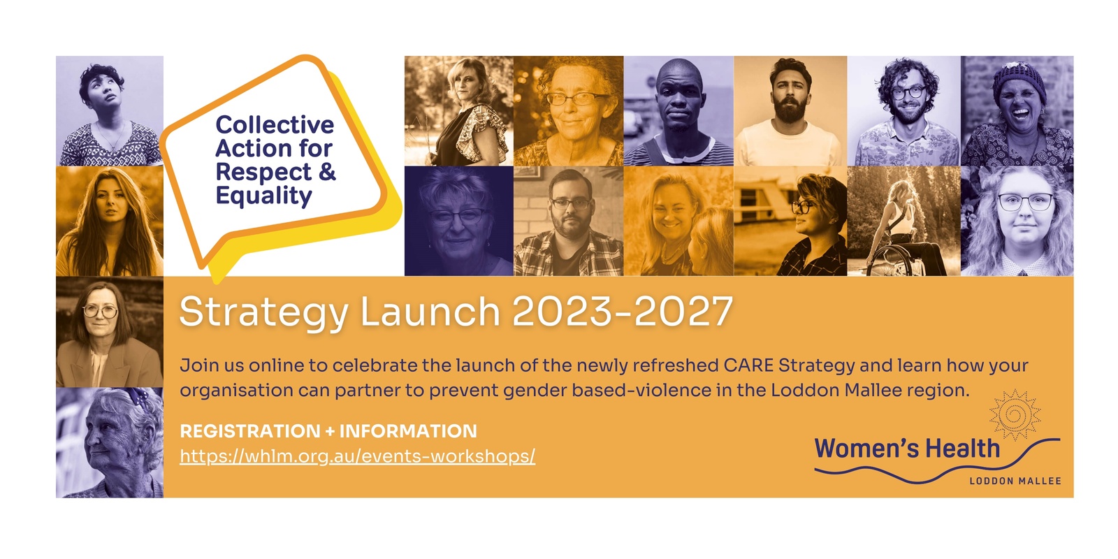 Banner image for CARE Strategy Launch - Collective Action for Respect and Equality