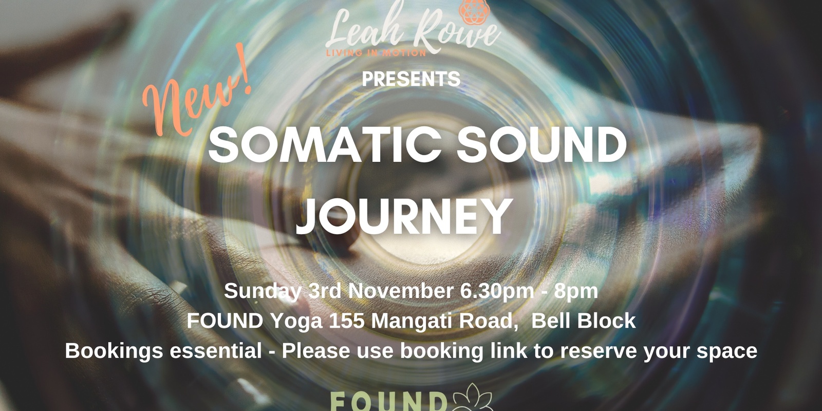 Banner image for Somatic Sound Journey